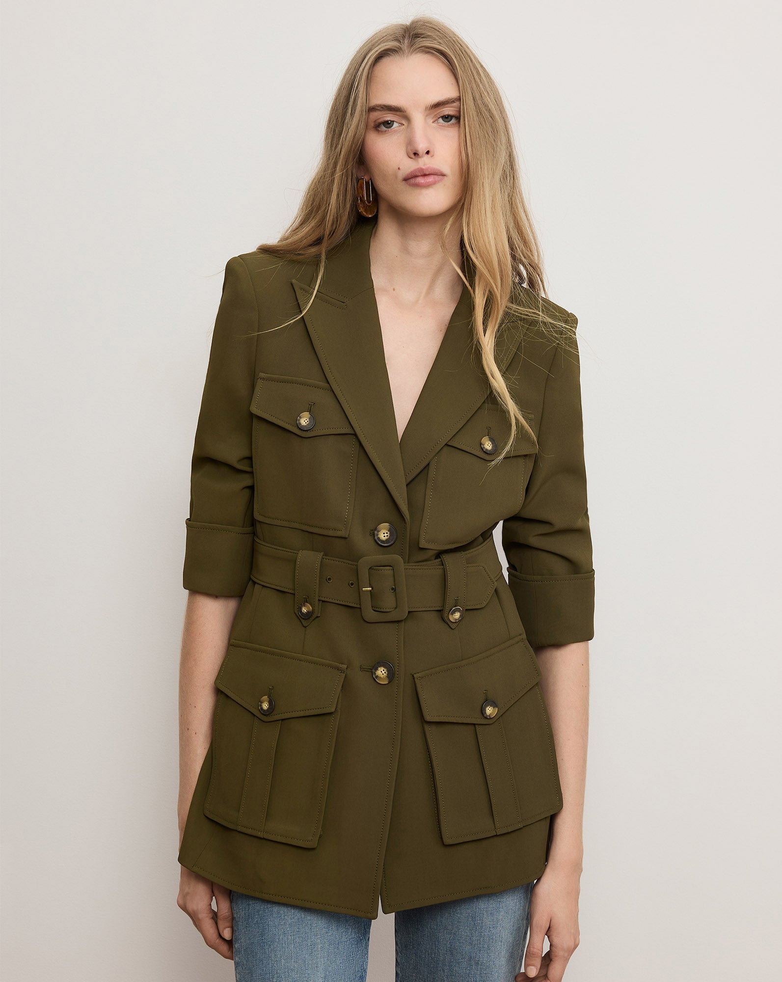 Jones Belted Dickey Jacket