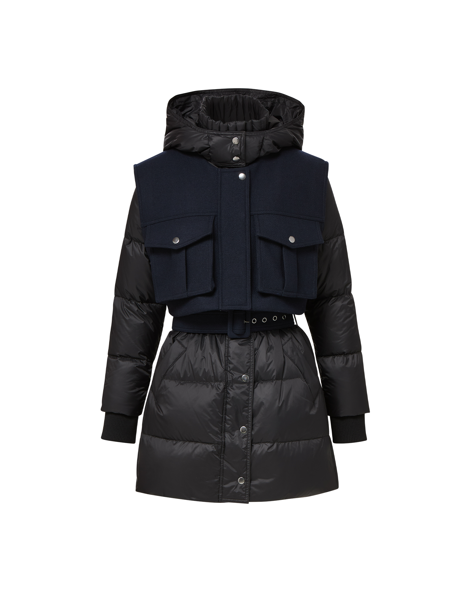 Jarvis Layered Puffer Coat