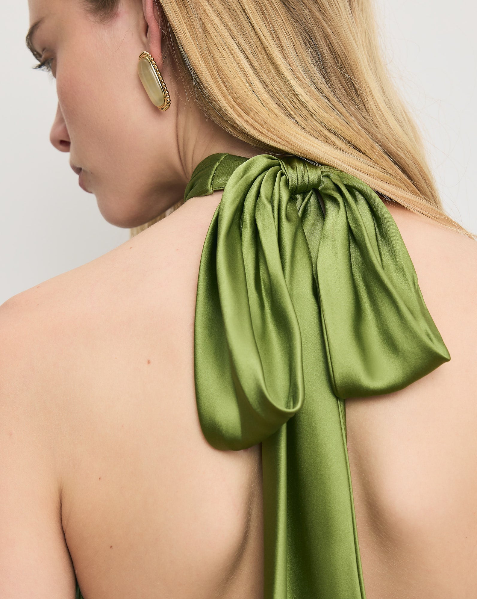 Izaren Halter Maxi Dress