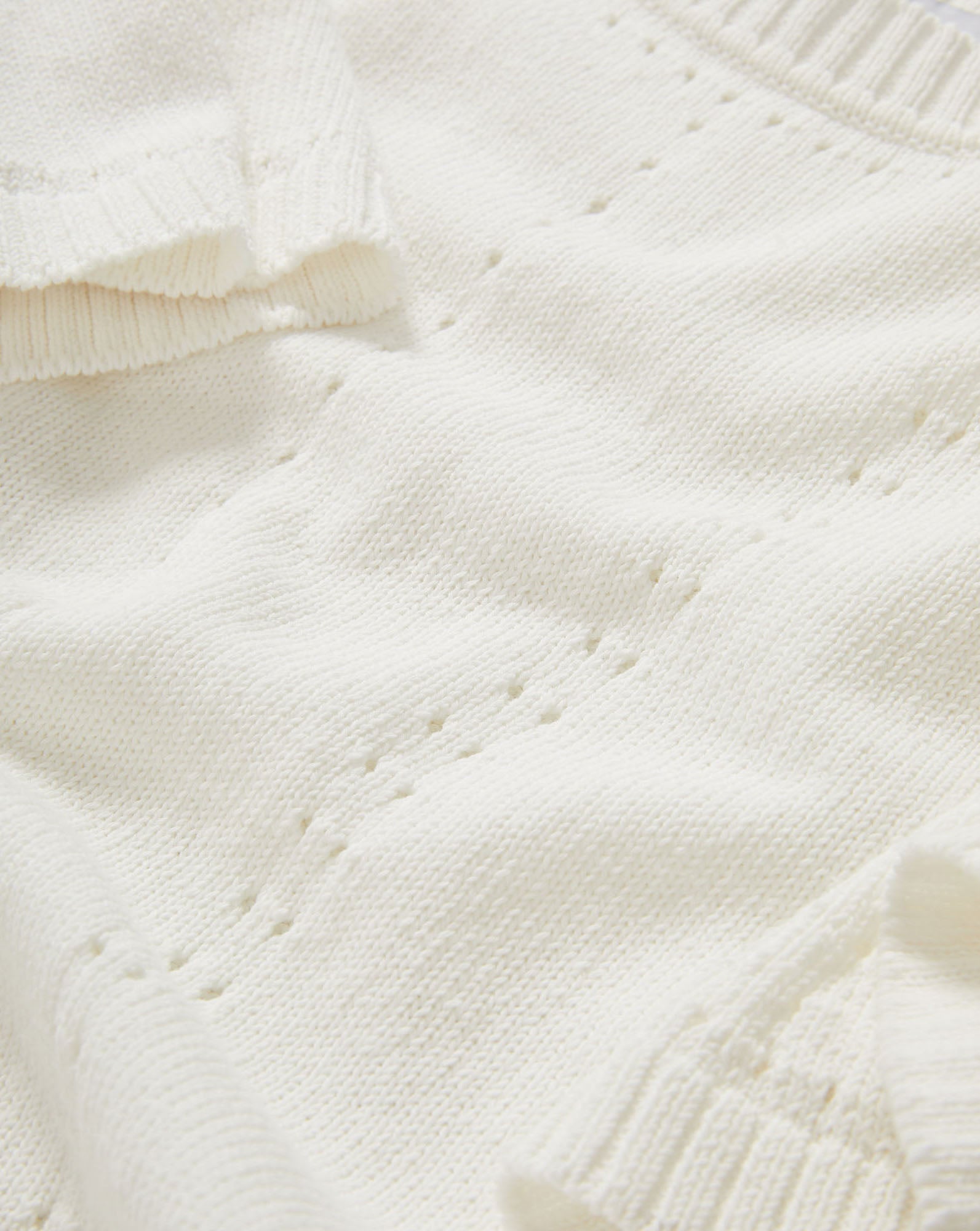 Rhennan Pointelle Knit Top