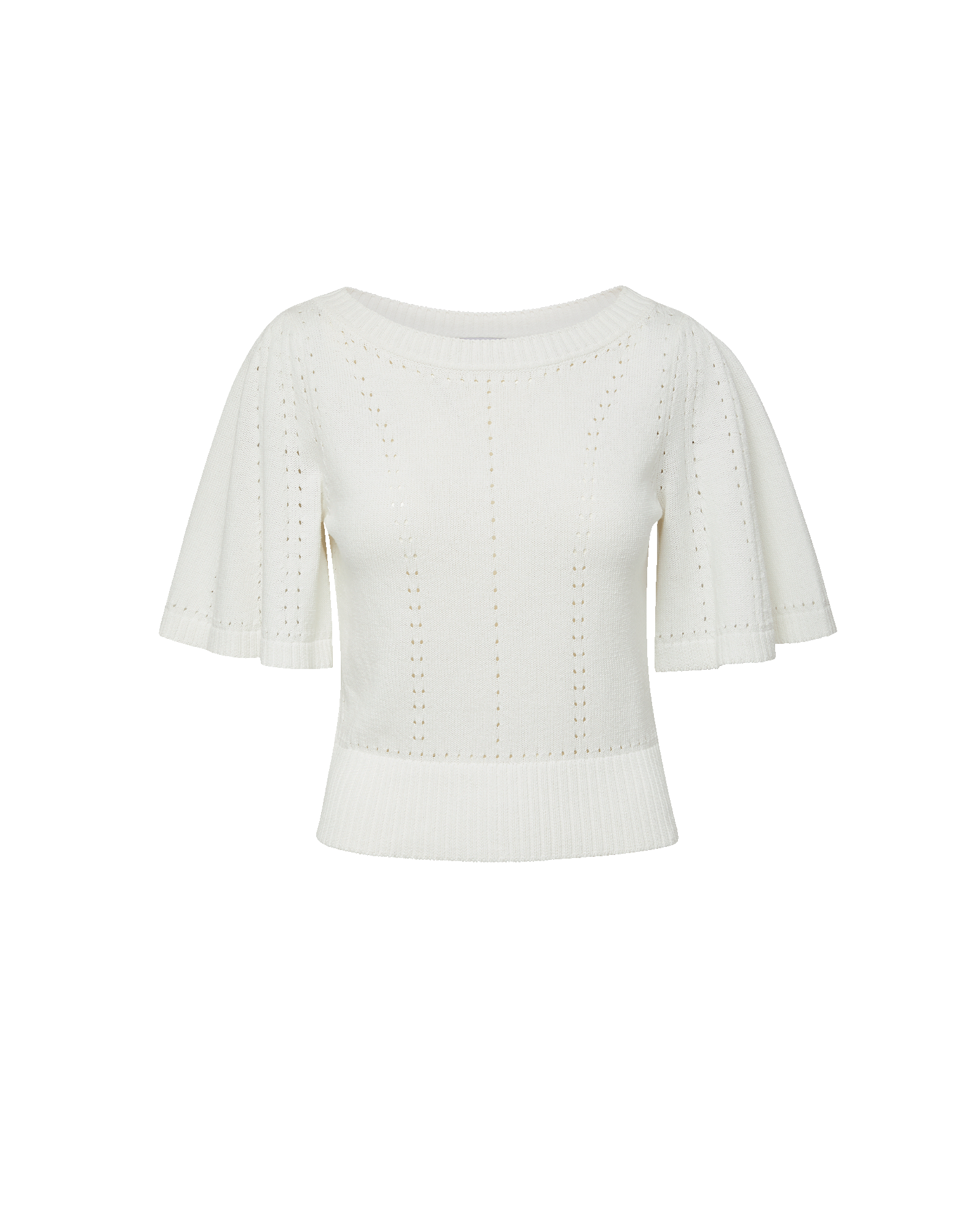 Rhennan Pointelle Knit Top