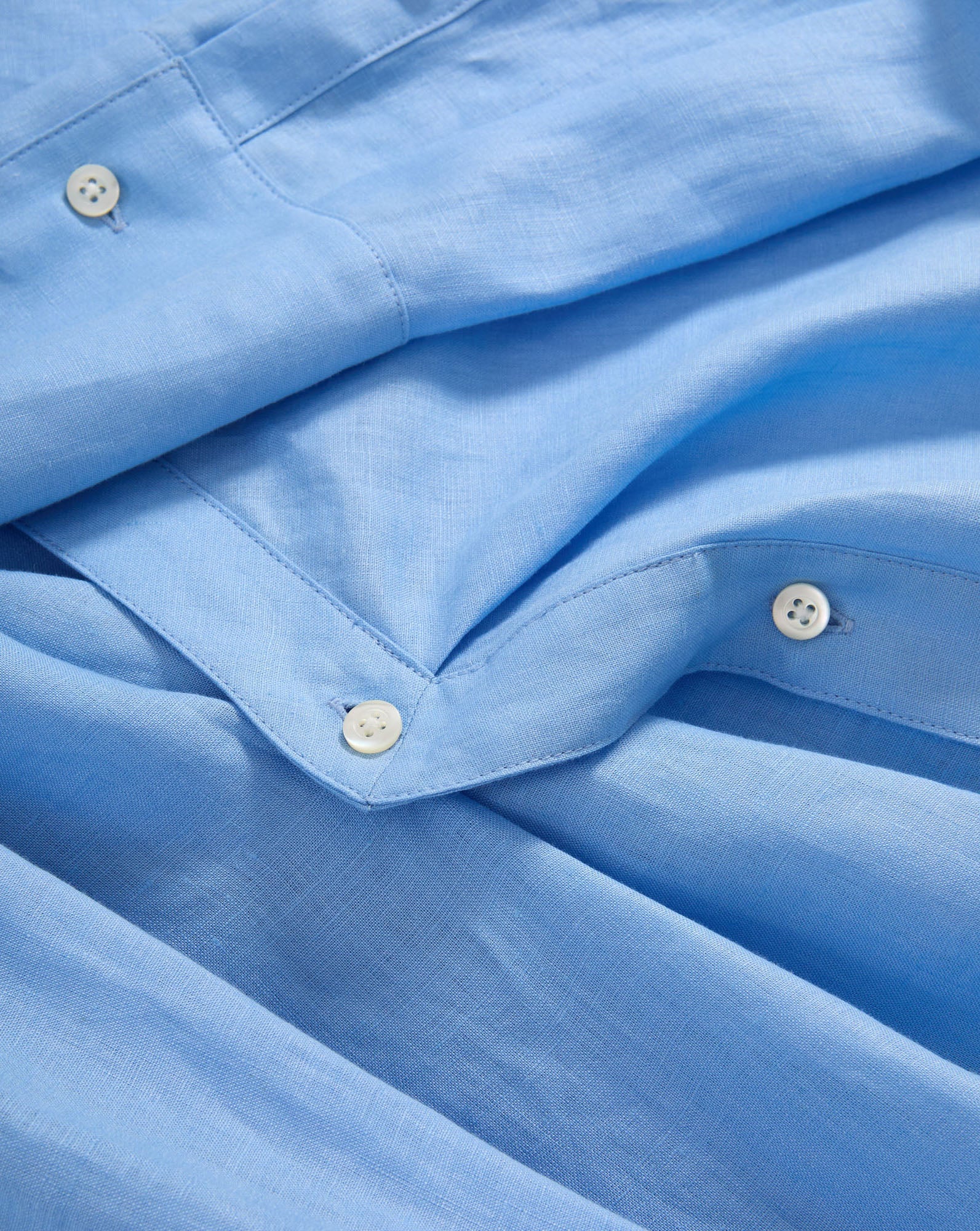 Perezzi Linen Button-Down Shirt