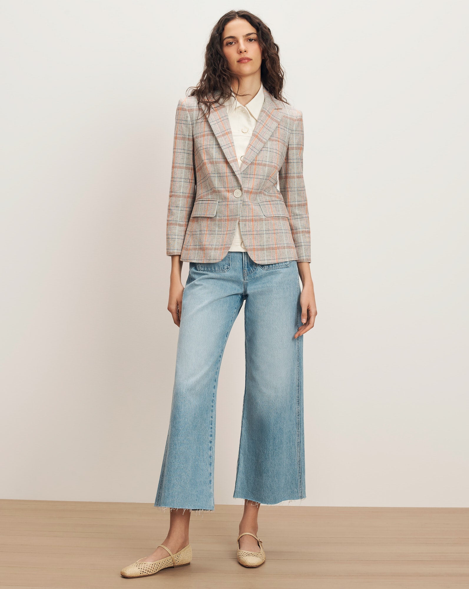 Schoolboy Plaid Dickey Jacket