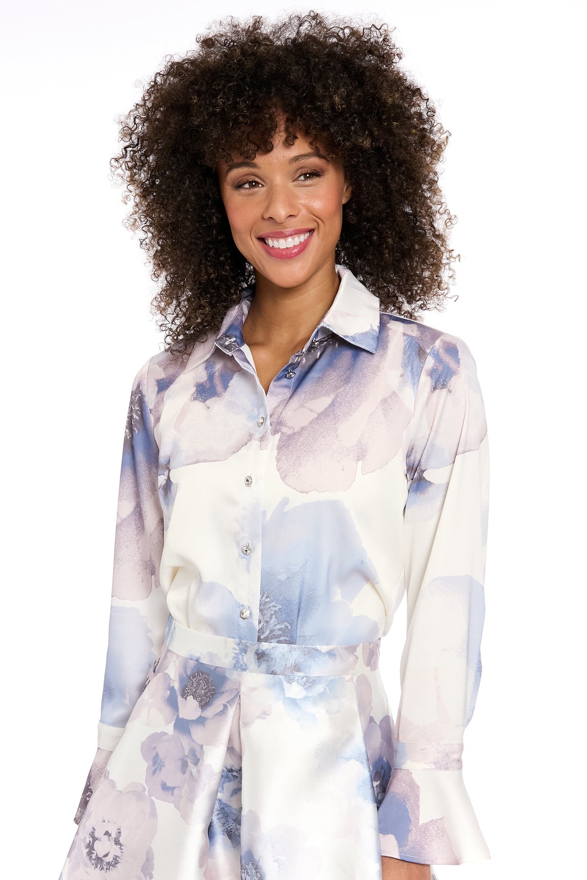 Delancey Button Front Blouse