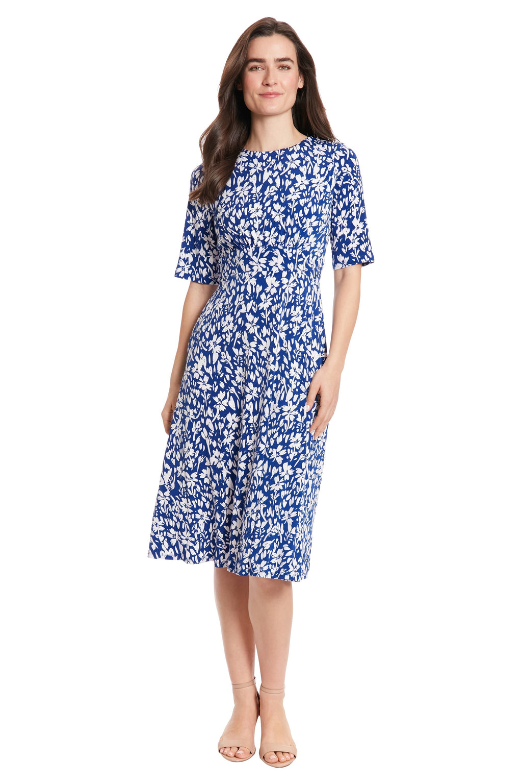 Ayanna in Positive Negative Floral - FINAL SALE