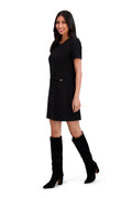 Blare Short Sleeve Mini Dress