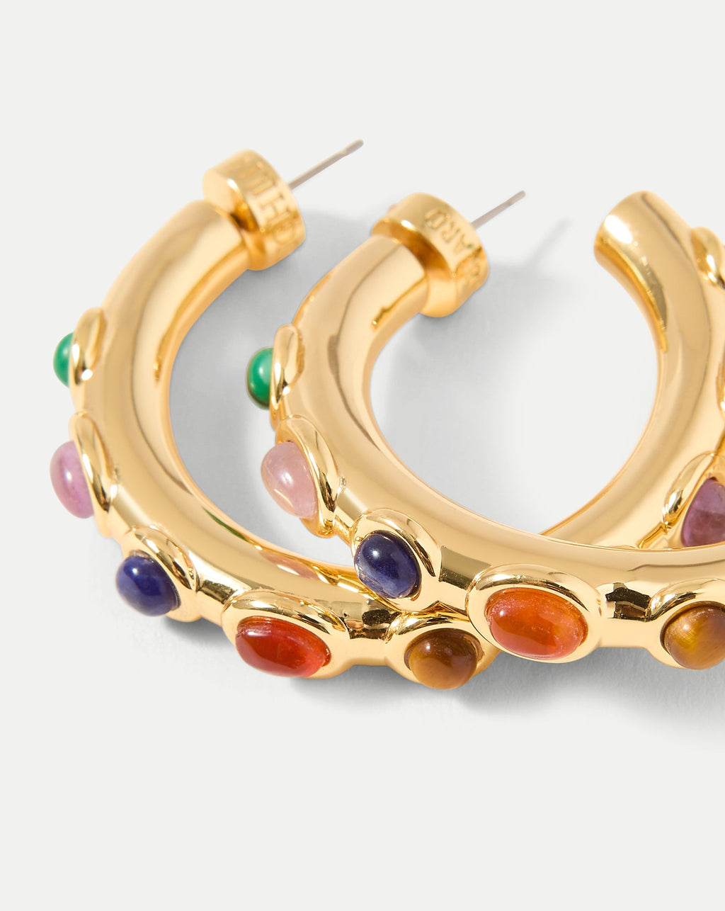 Cabochon Embellished Hoop