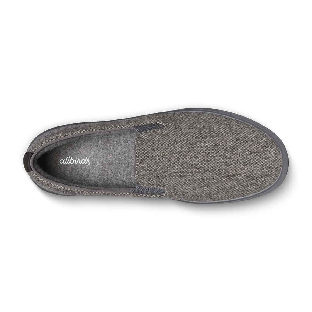 Men's Cruiser Slip On Tweed - Dark Grey (Stormy Grey Sole)