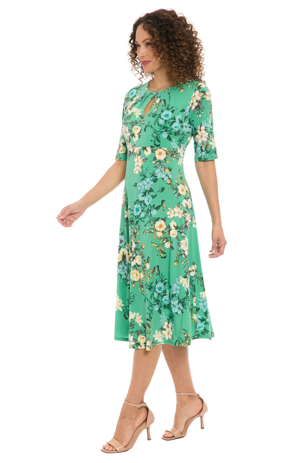 Harriet Elbow Sleeve in Garden Medley - FINAL SALE