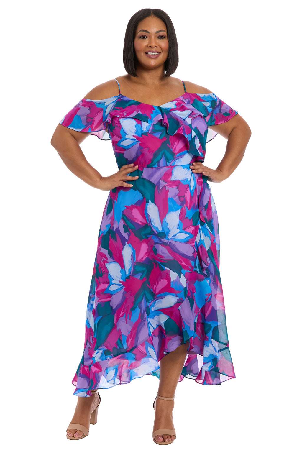 Kavita in Hawaiian Floral - FINAL SALE