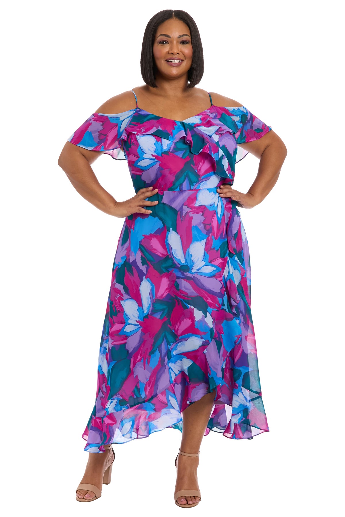 Kavita in Hawaiian Floral - FINAL SALE