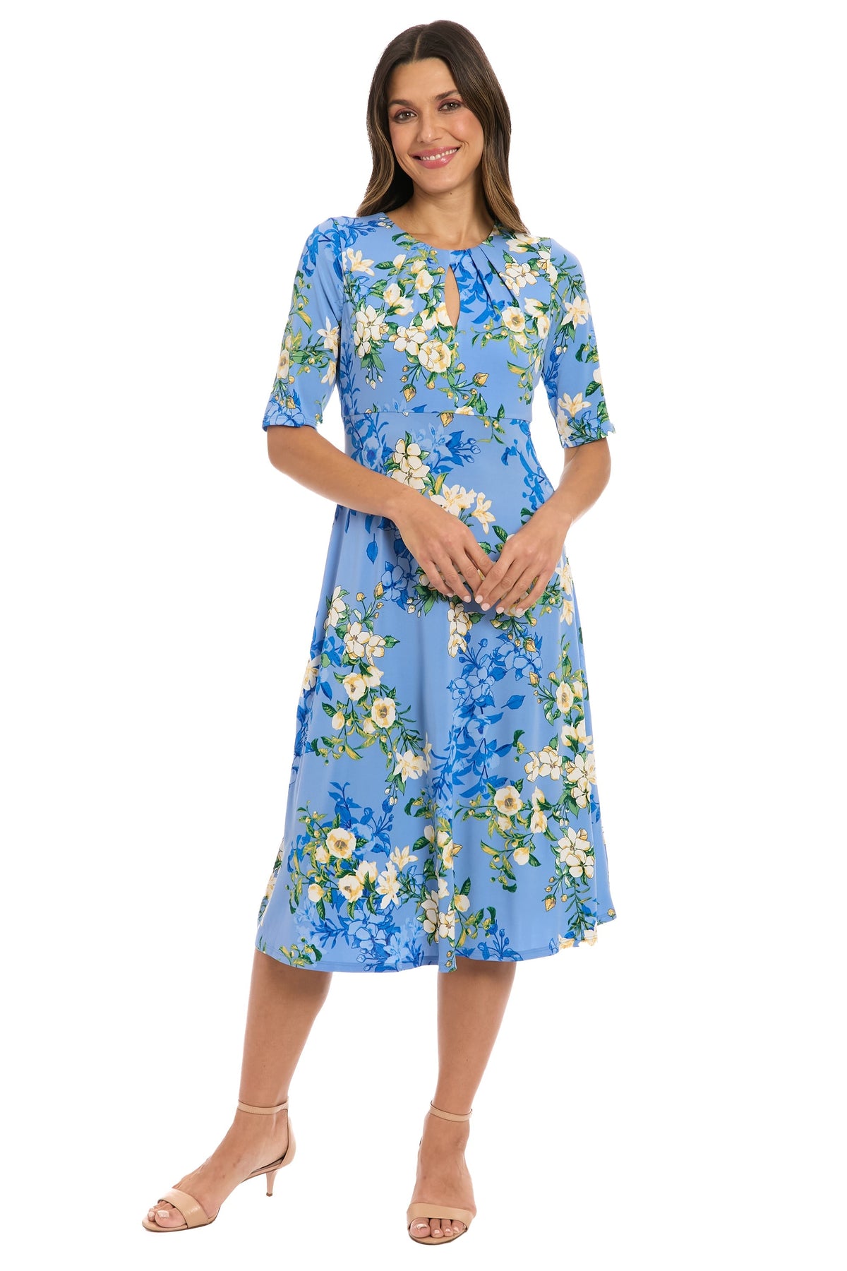 Harriet Elbow Sleeve in Garden Medley - FINAL SALE