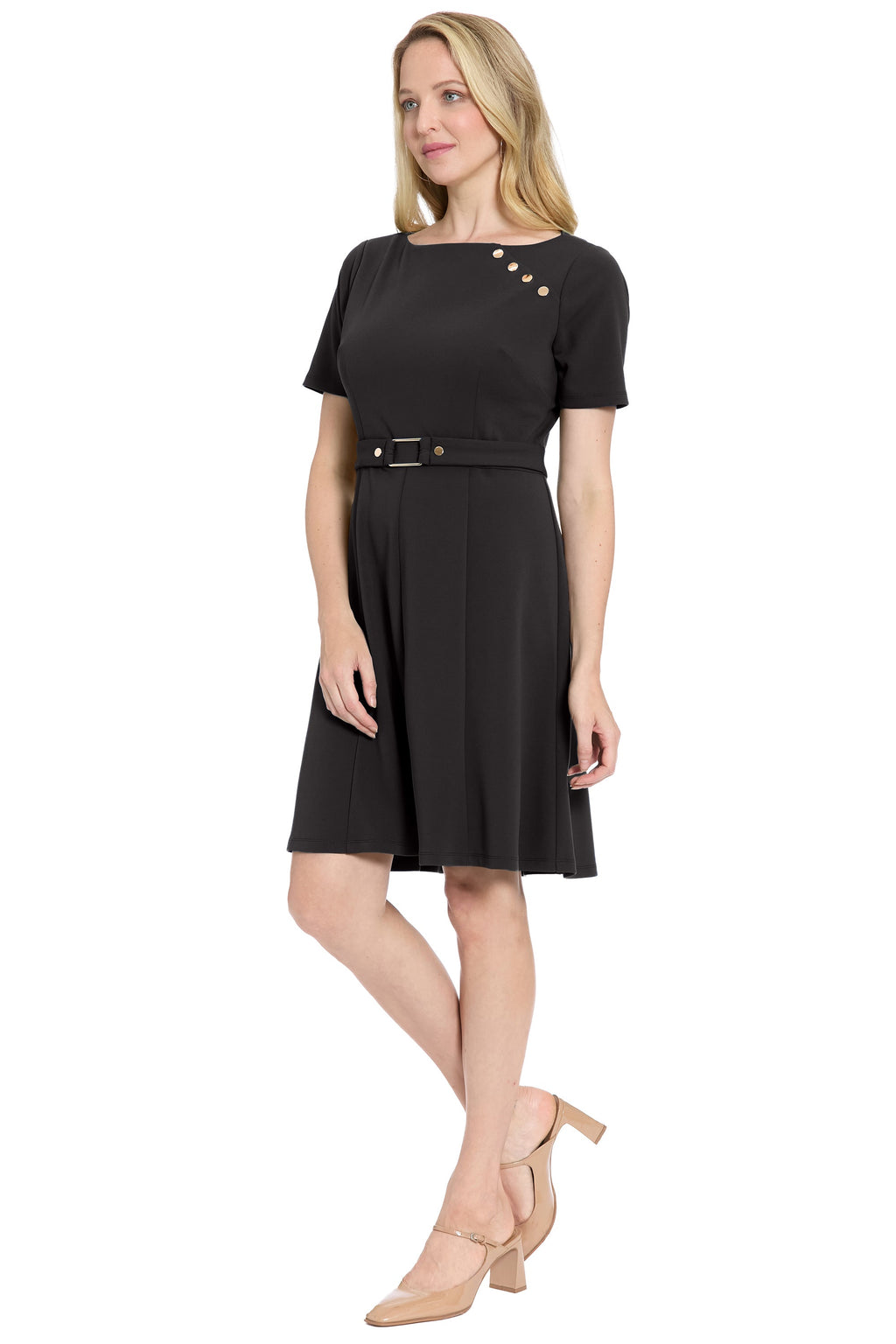 Madeleine with Square Buckle