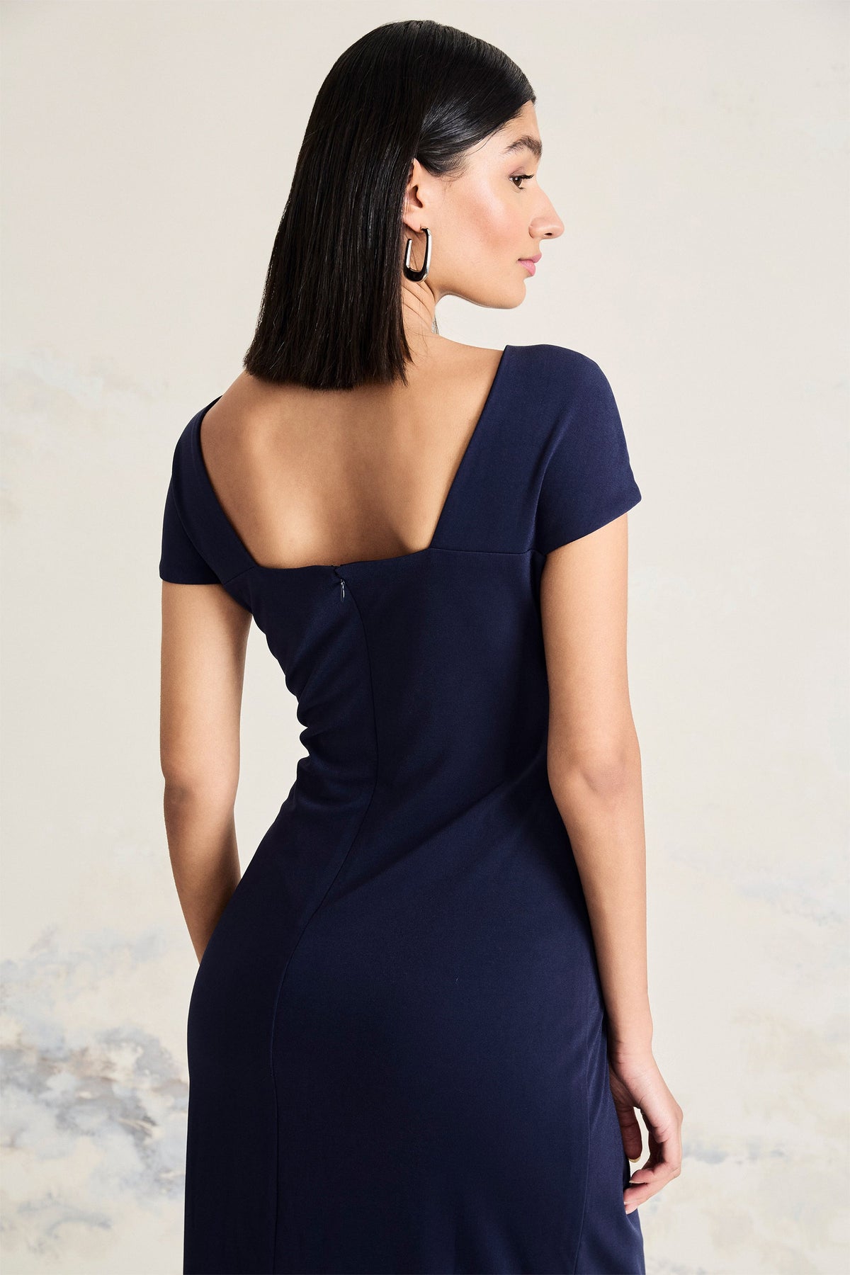 Krista Fitted  Midi Dress