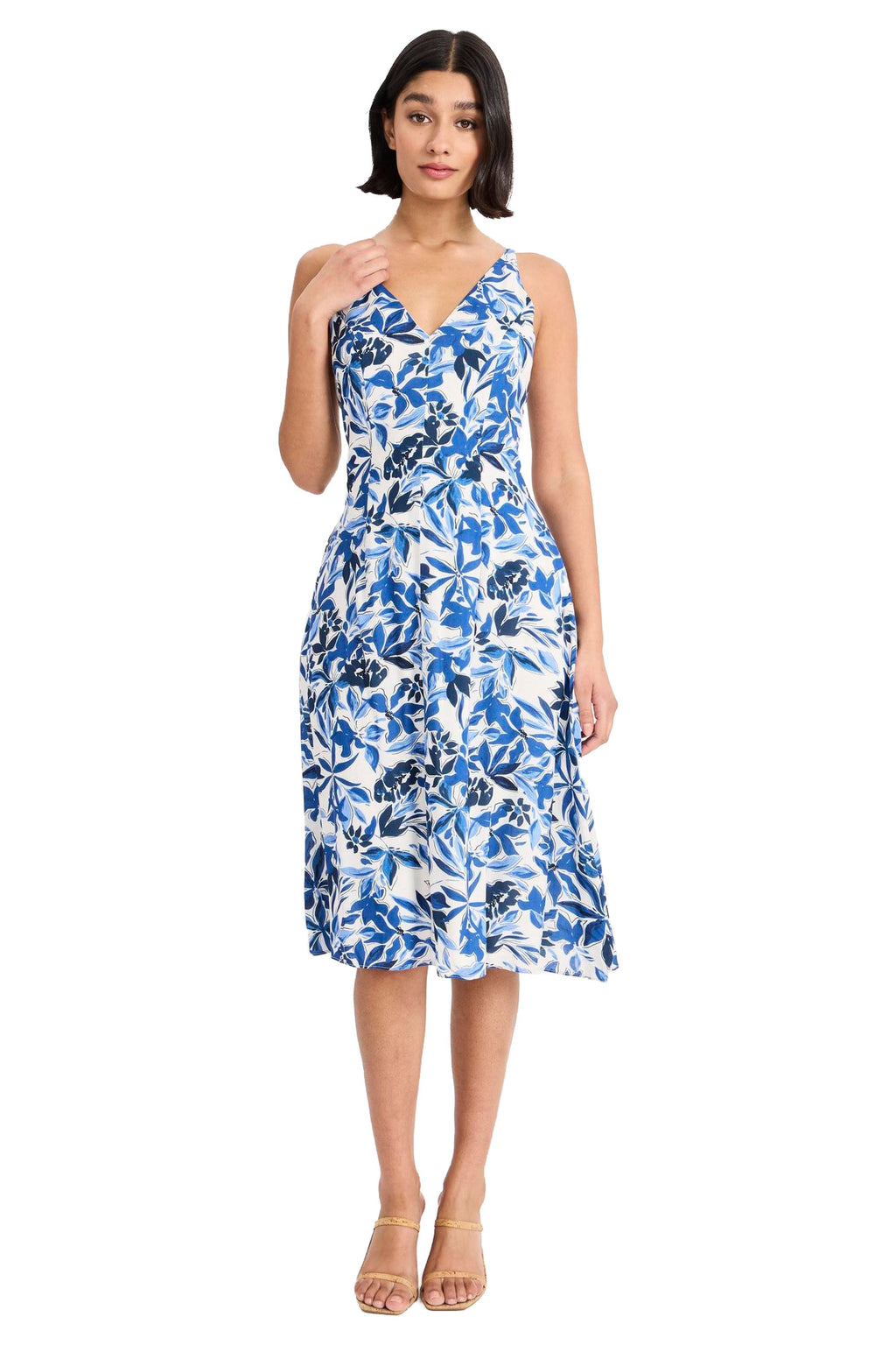Aleera Sleeveless V-Neck Midi - FINAL SALE