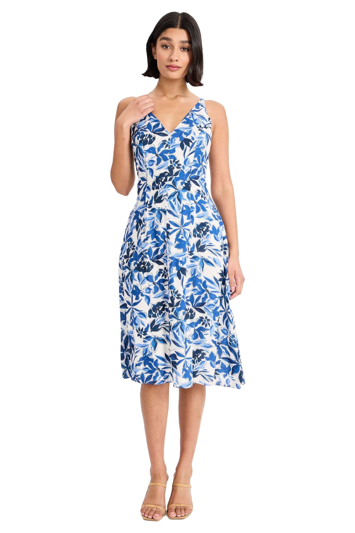 Aleera Sleeveless V-Neck Midi - FINAL SALE