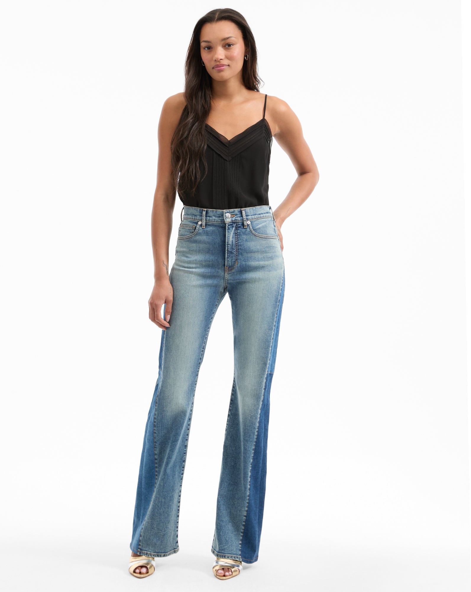 Beverly Skinny-Flare Jean