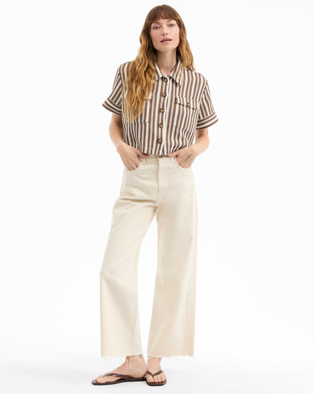 Bouvier Knit Button-Down Shirt