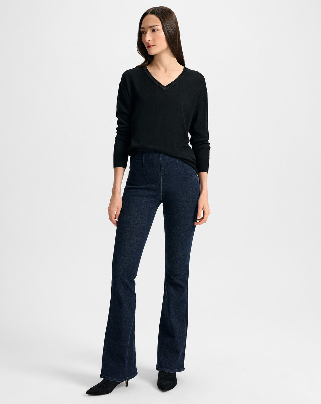 Beverly Off-Duty Skinny-Flare Jean