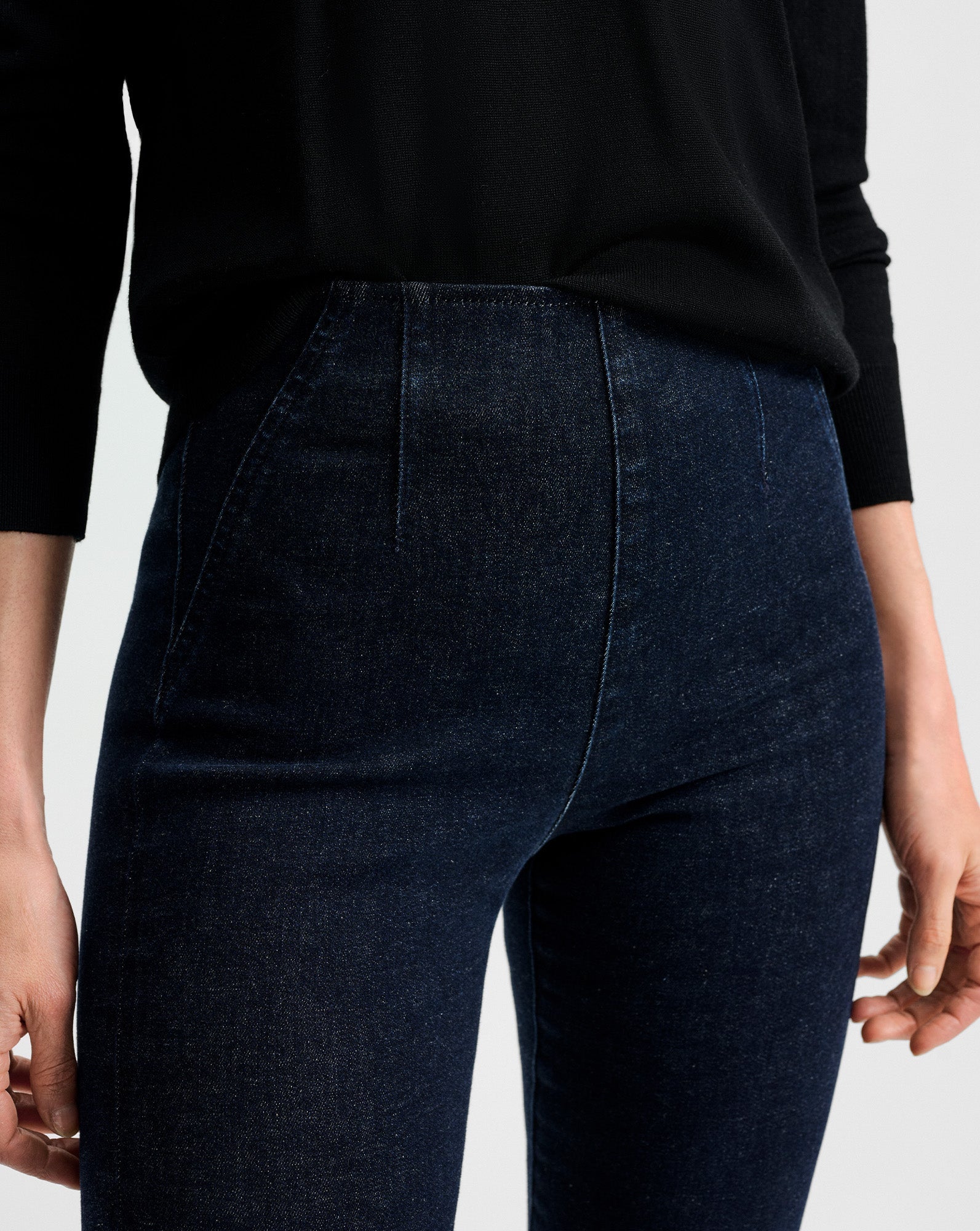 Beverly Off-Duty Skinny-Flare Jean