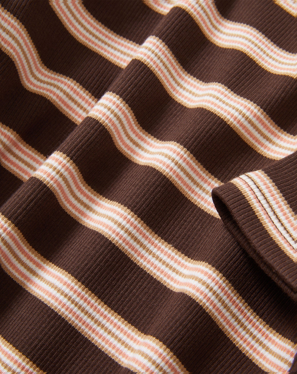 Pruitt Striped Ribbed T-Shirt