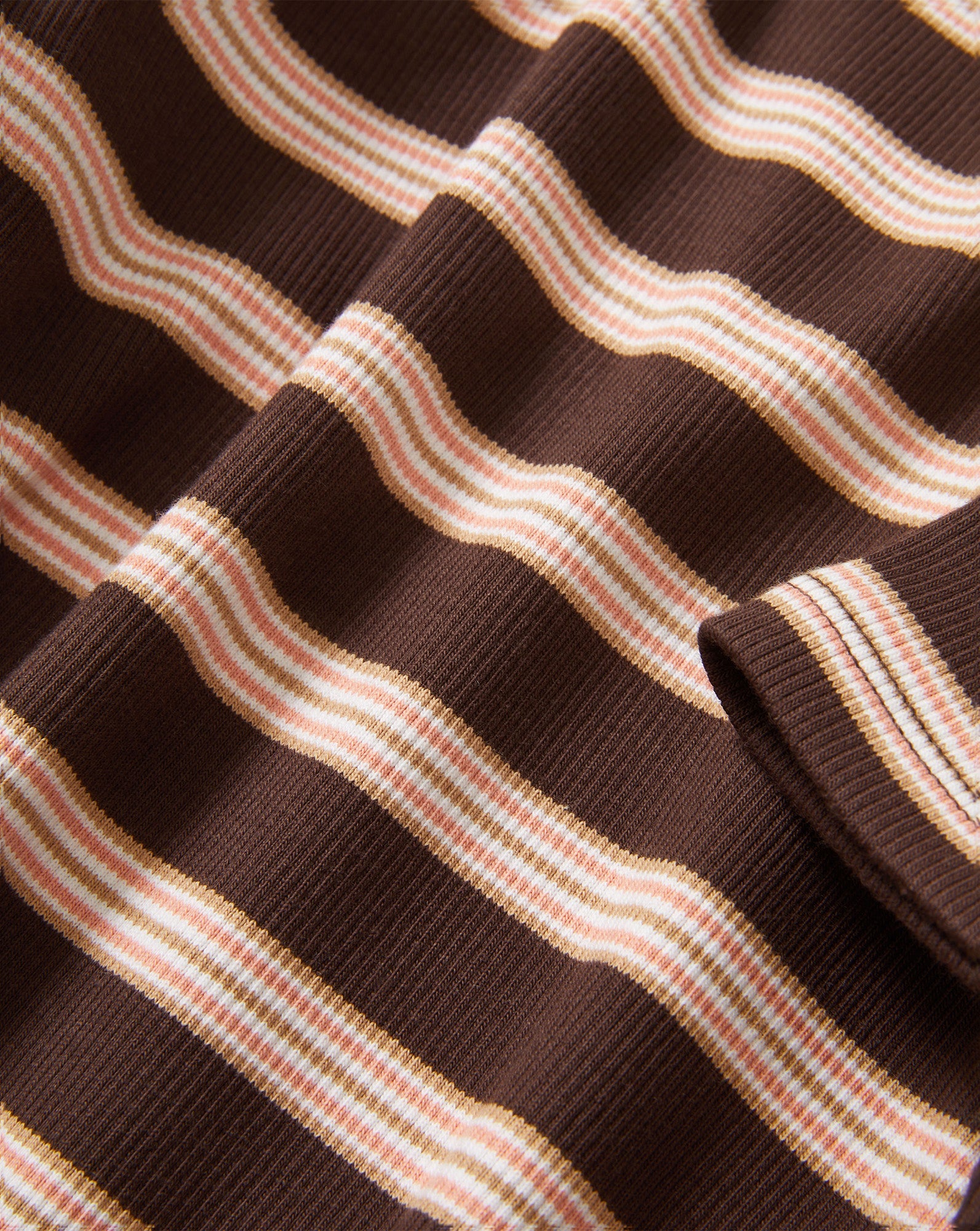 Pruitt Striped Ribbed T-Shirt