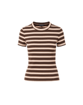Pruitt Striped Ribbed T-Shirt