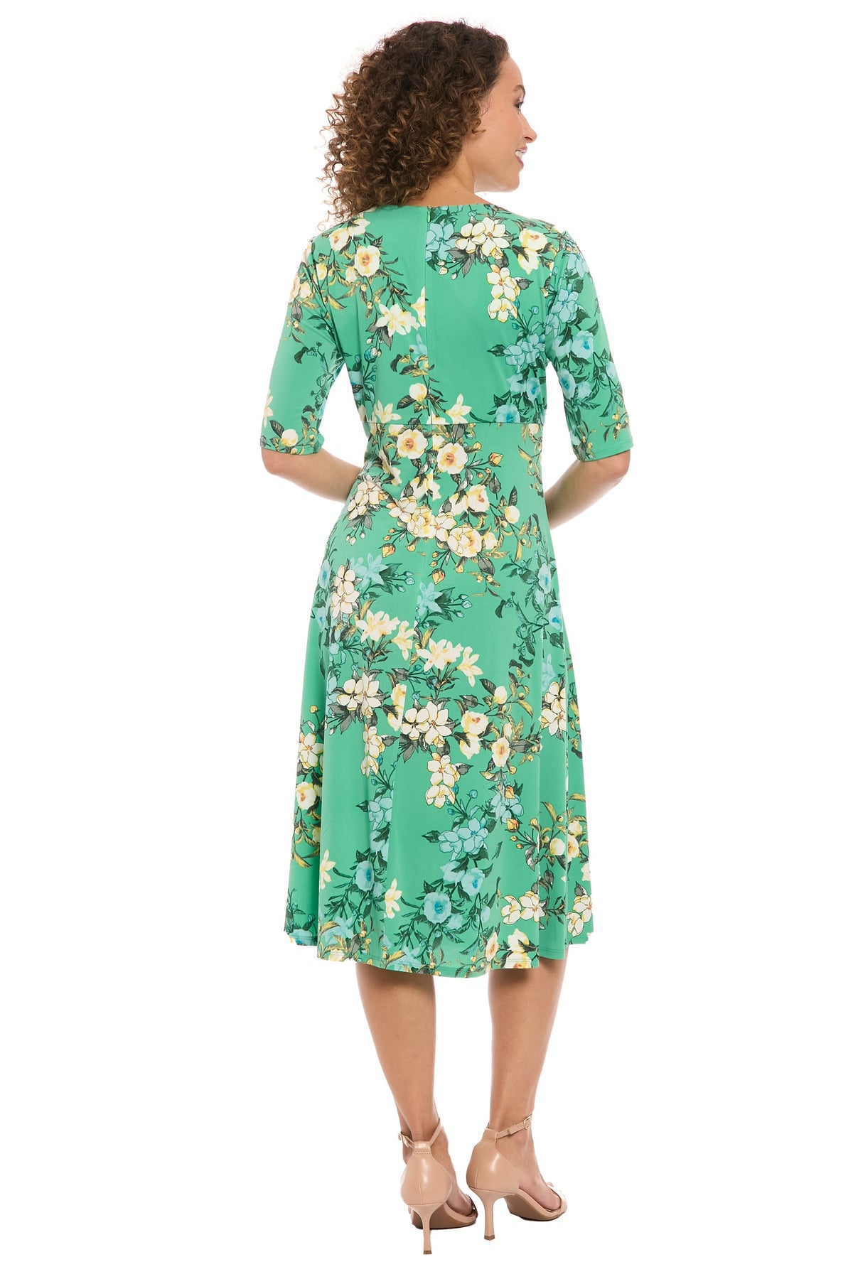 Harriet Elbow Sleeve in Garden Medley - FINAL SALE
