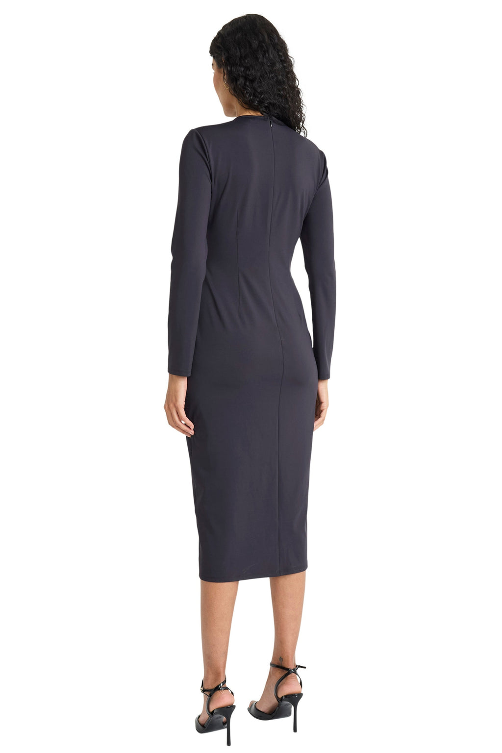 Judy Fitted Crew Neck Dress