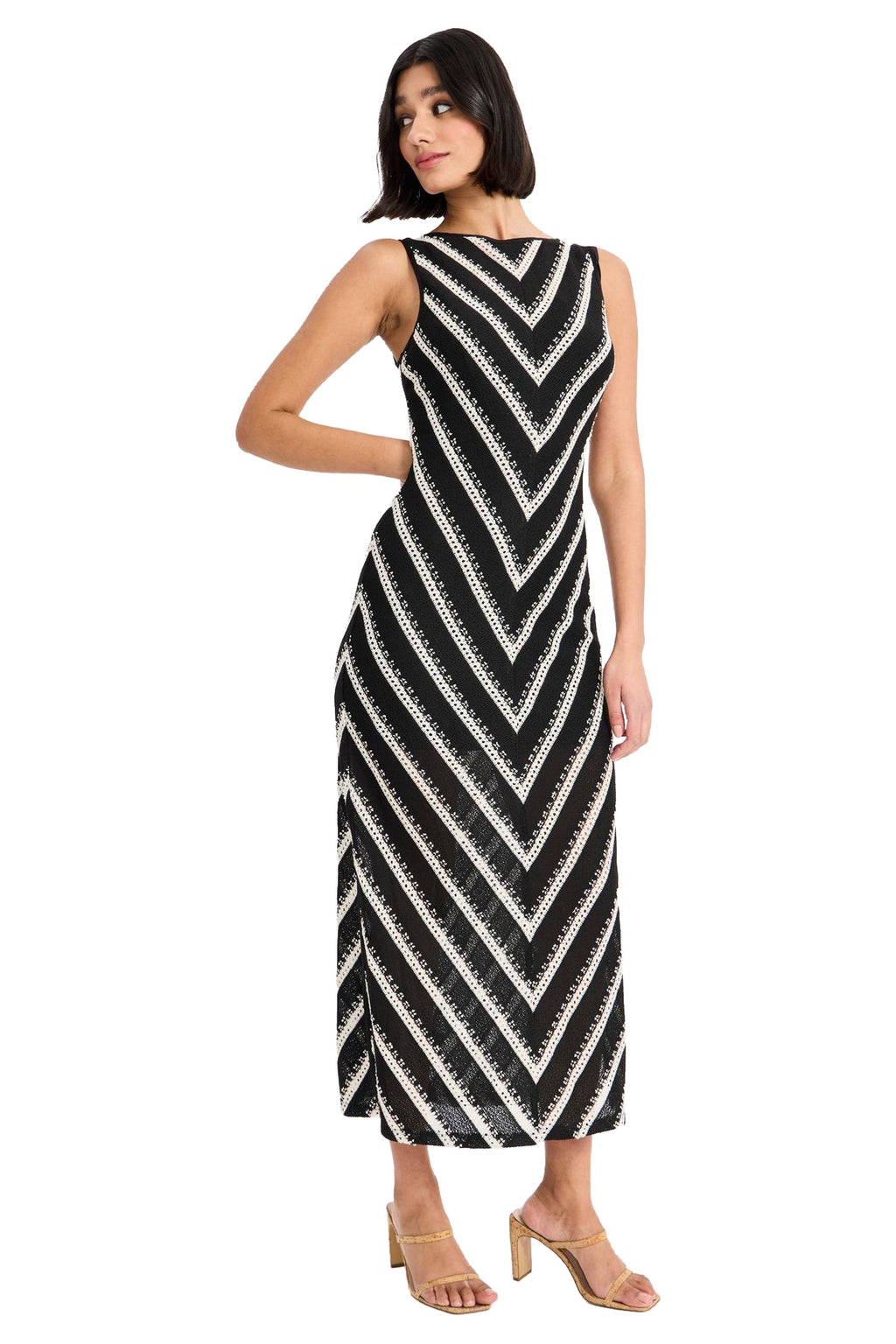 Kay Crochet Sleeveless Midi