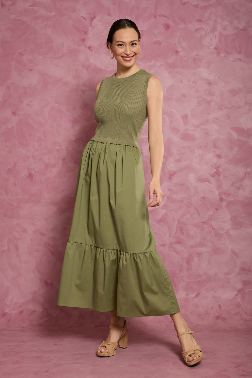 Jazzy Knit Twofer Midi - FINAL SALE