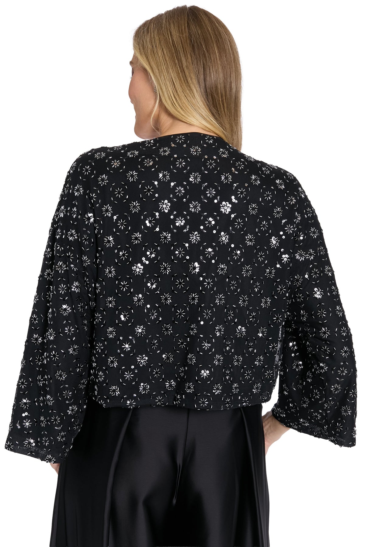 Murray Embellished Mesh Topper Blazer