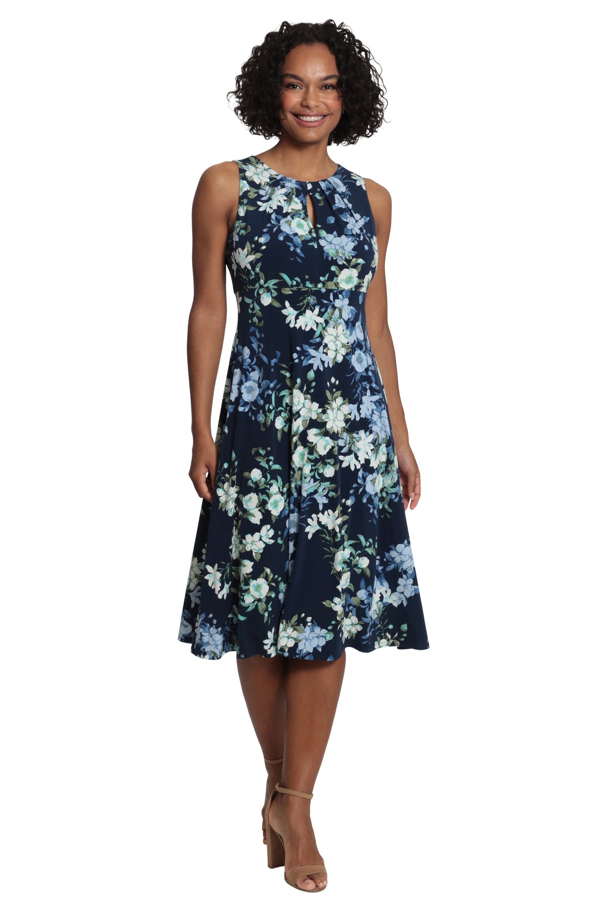Harriet Sleeveless in Garden Medley