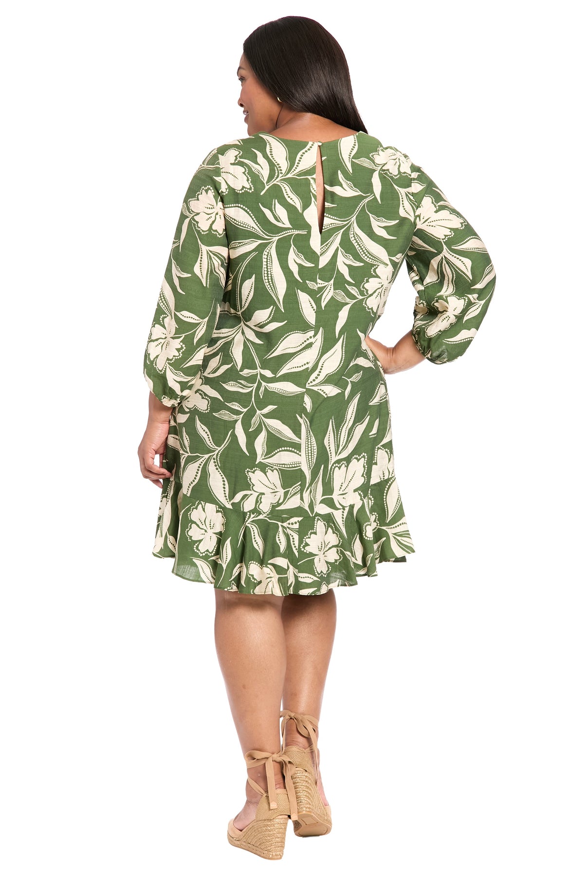 Everleigh in Dot Leaf - FINAL SALE