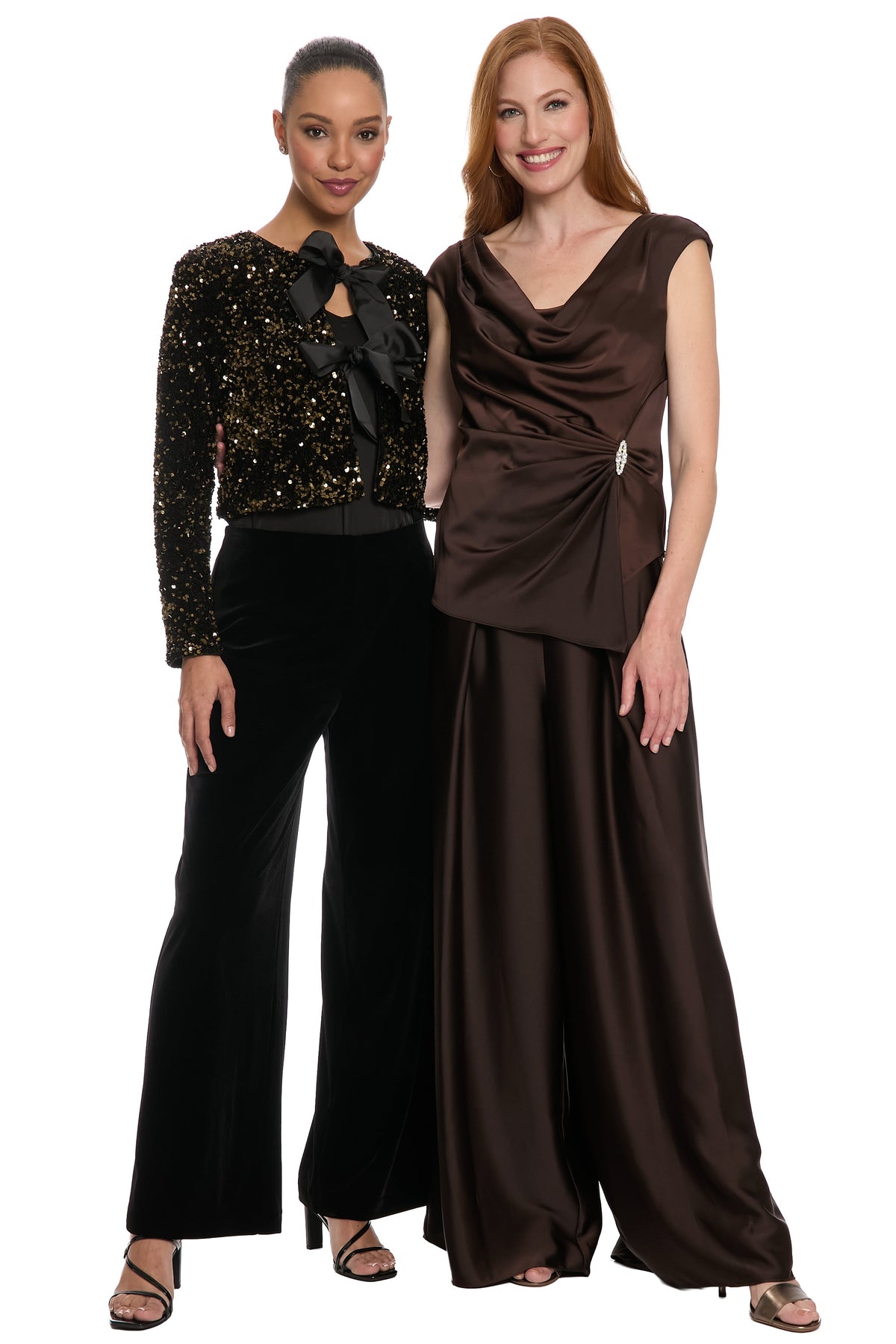 Astor Pleated Wide Leg Pant in Solid