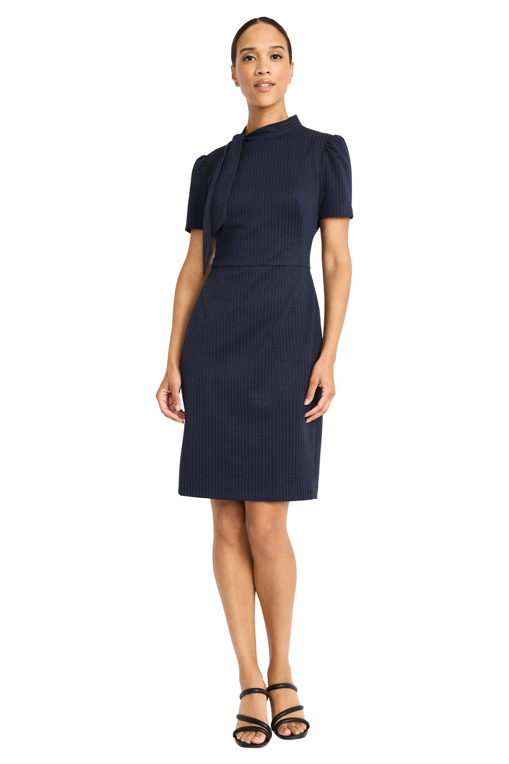 Ismarie in Mini Houndstooth - FINAL SALE
