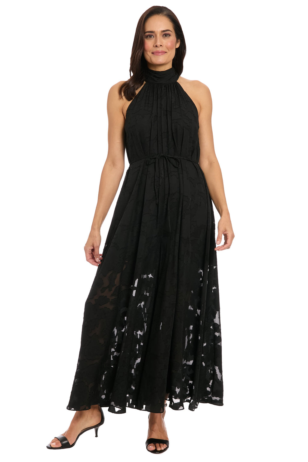 Godiva Jumpsuit in Leaf Jacquard - FINAL SALE