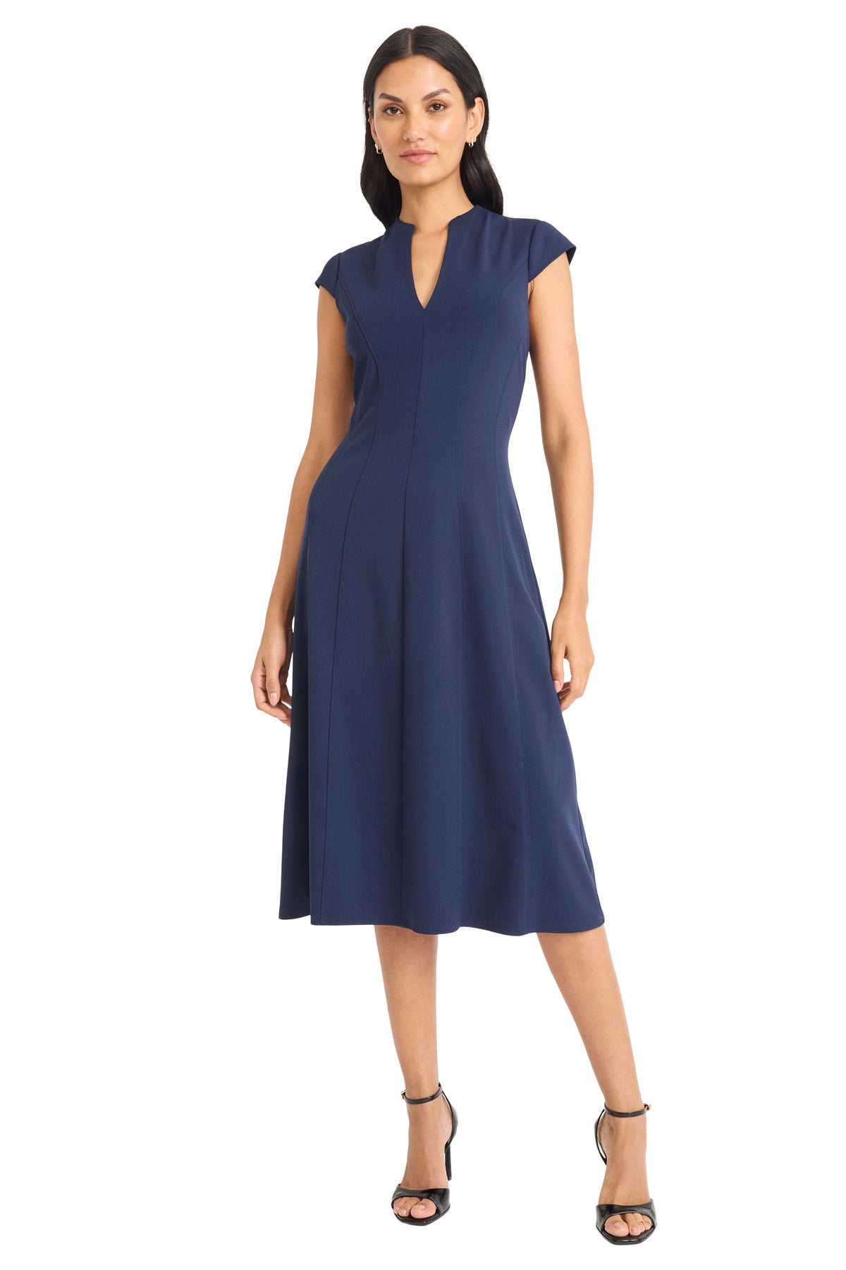 Leigh Midi Fit & Flare Dress