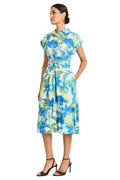 Josephine Shirtdress in Garden Mist - FINAL SALE