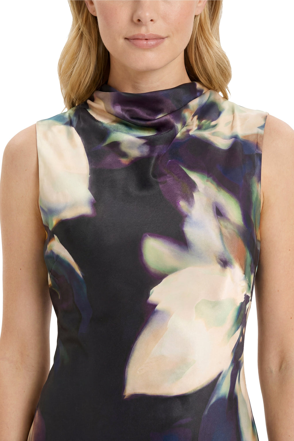 Meg Cowl Back Halter Gown