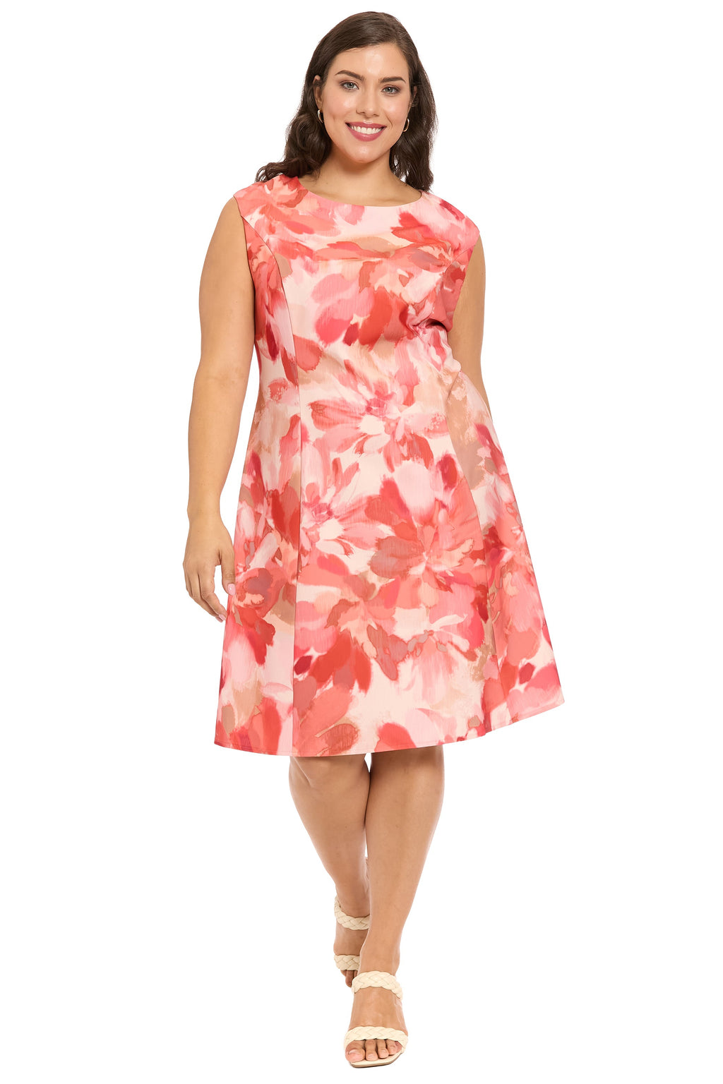 Connie Cap Sleeve in Exploding Floral - FINAL SALE