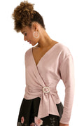 Elms Long Sleeve Wrap Top