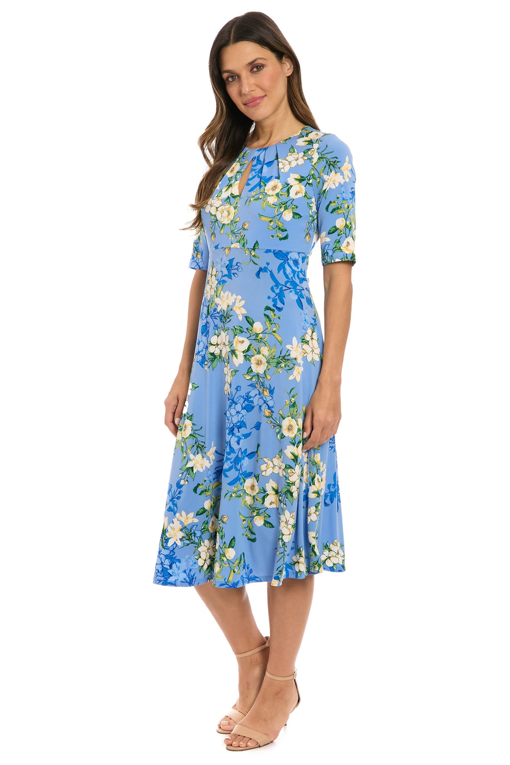 Harriet Elbow Sleeve in Garden Medley - FINAL SALE