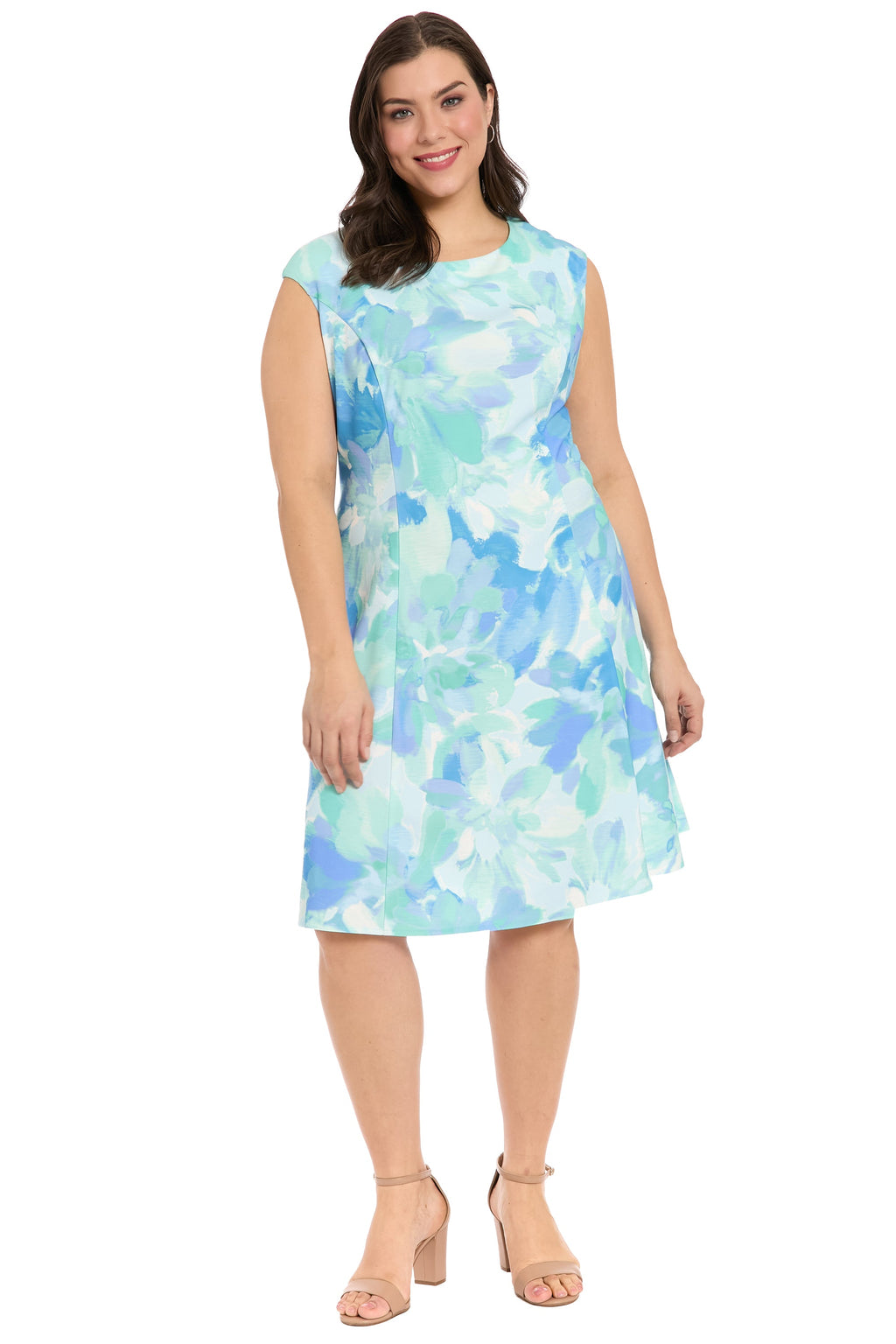 Connie Cap Sleeve in Exploding Floral - FINAL SALE