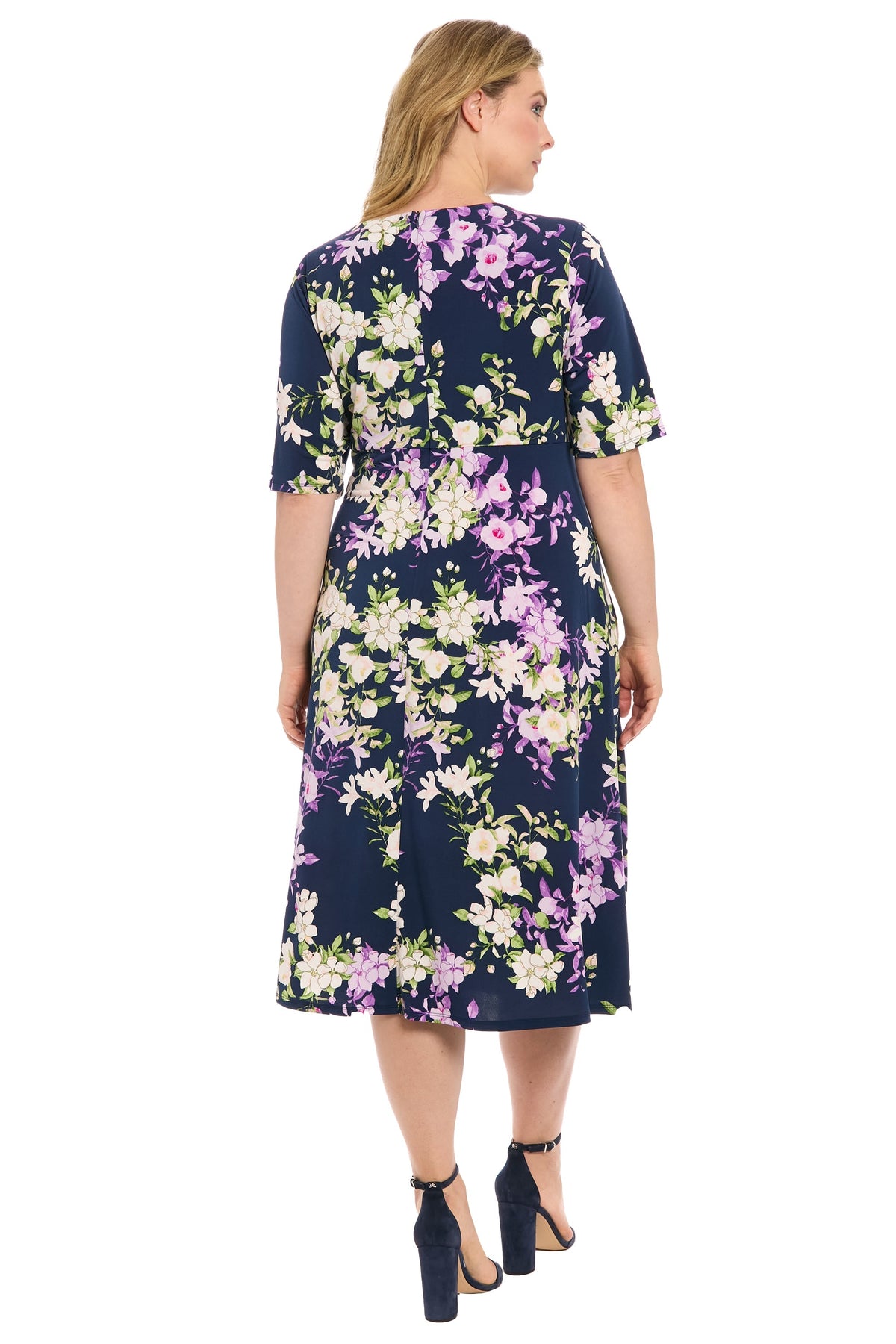 Harriet Elbow Sleeve in Garden Medley - FINAL SALE