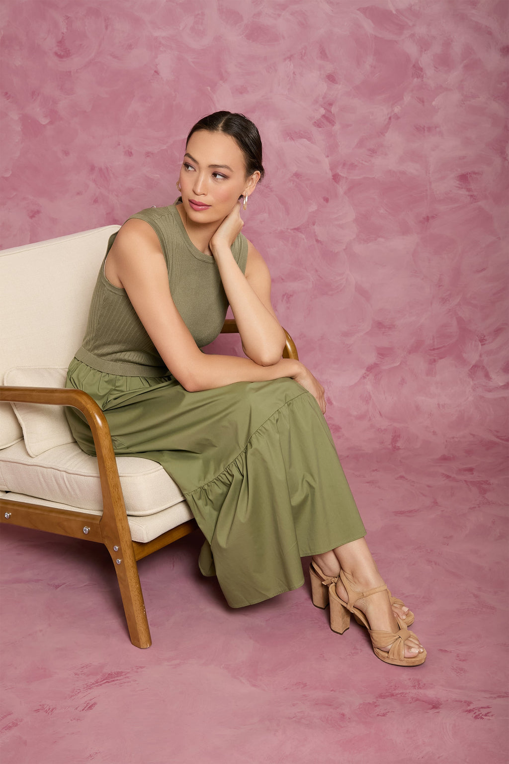 Jazzy Knit Twofer Midi - FINAL SALE