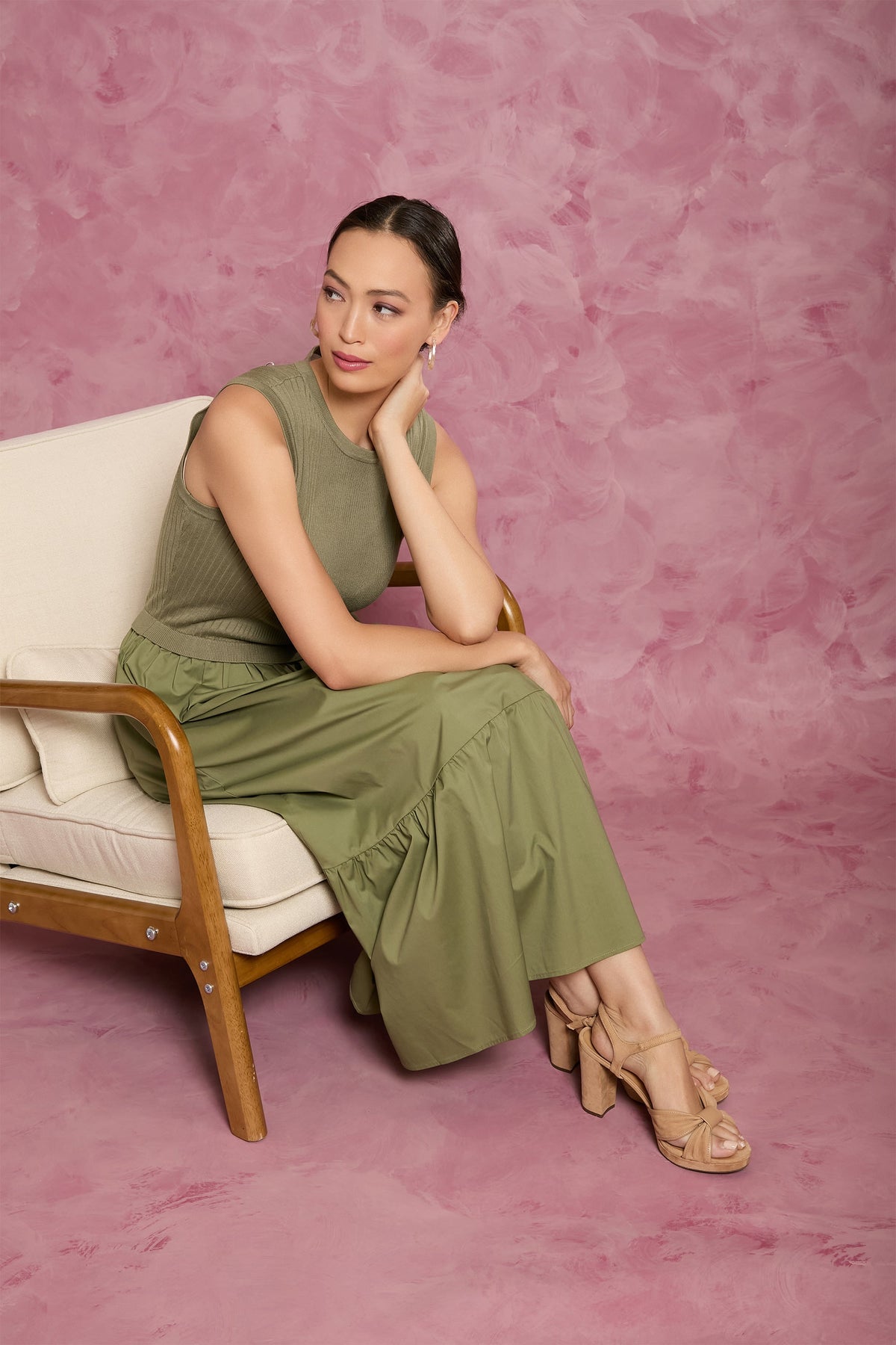 Jazzy Knit Twofer Midi - FINAL SALE