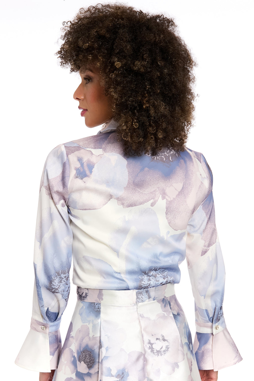 Delancey Button Front Blouse