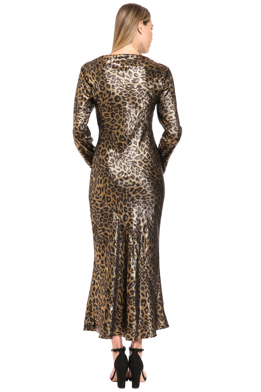 Booker Dress in Wild Metallic