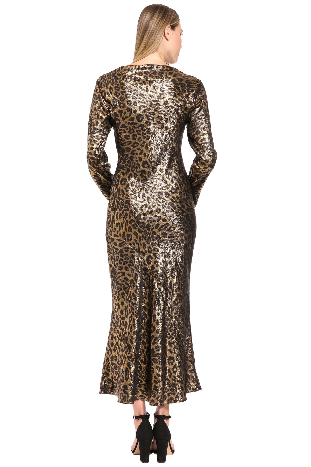 Booker Dress in Wild Metallic